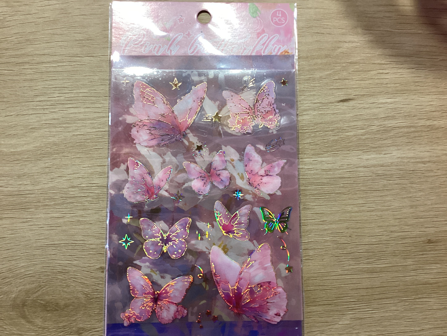 Stickers - Pink Butterfly