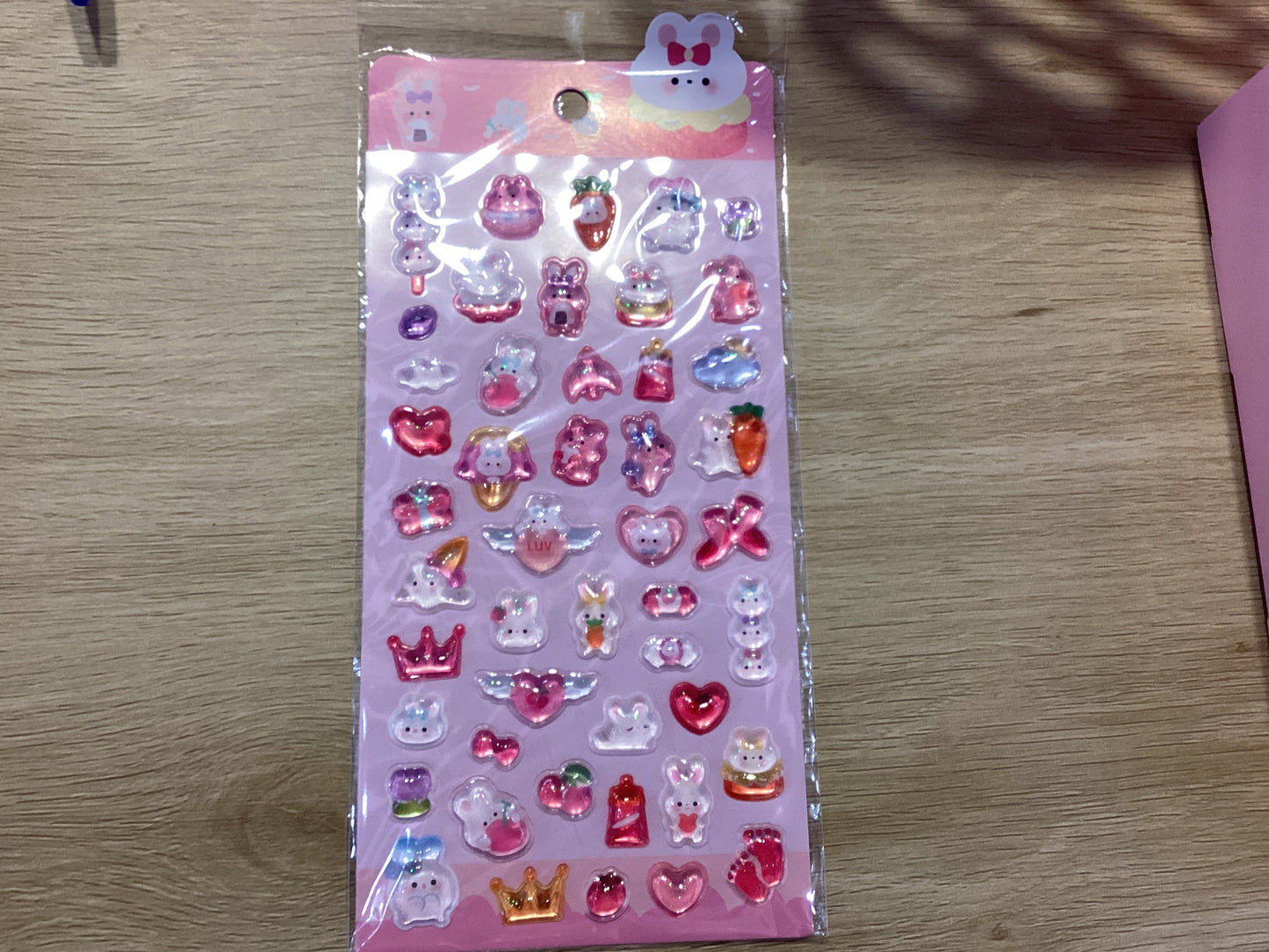 Stickers - 3D Bunny