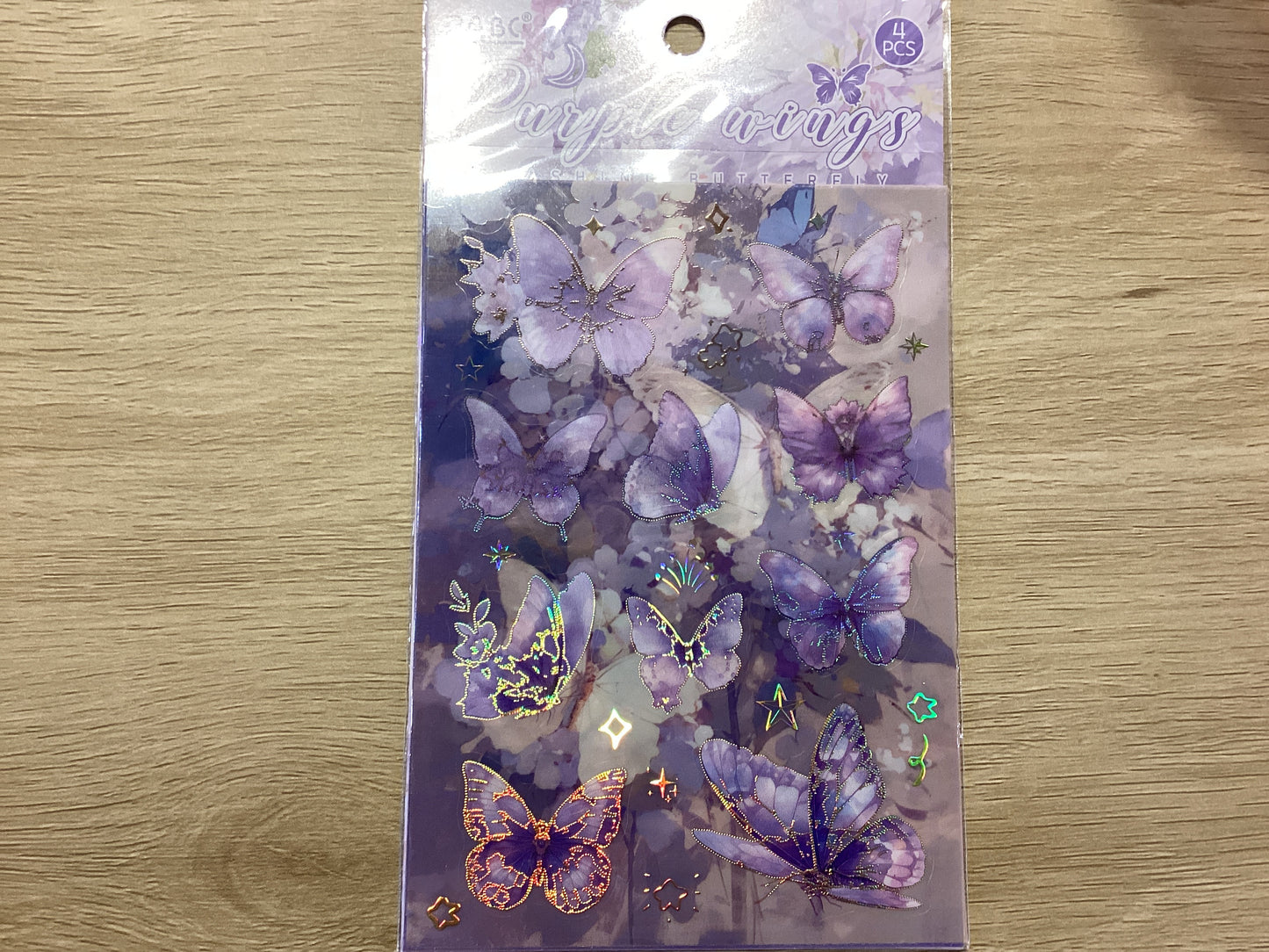 Stickers - Purple Wings