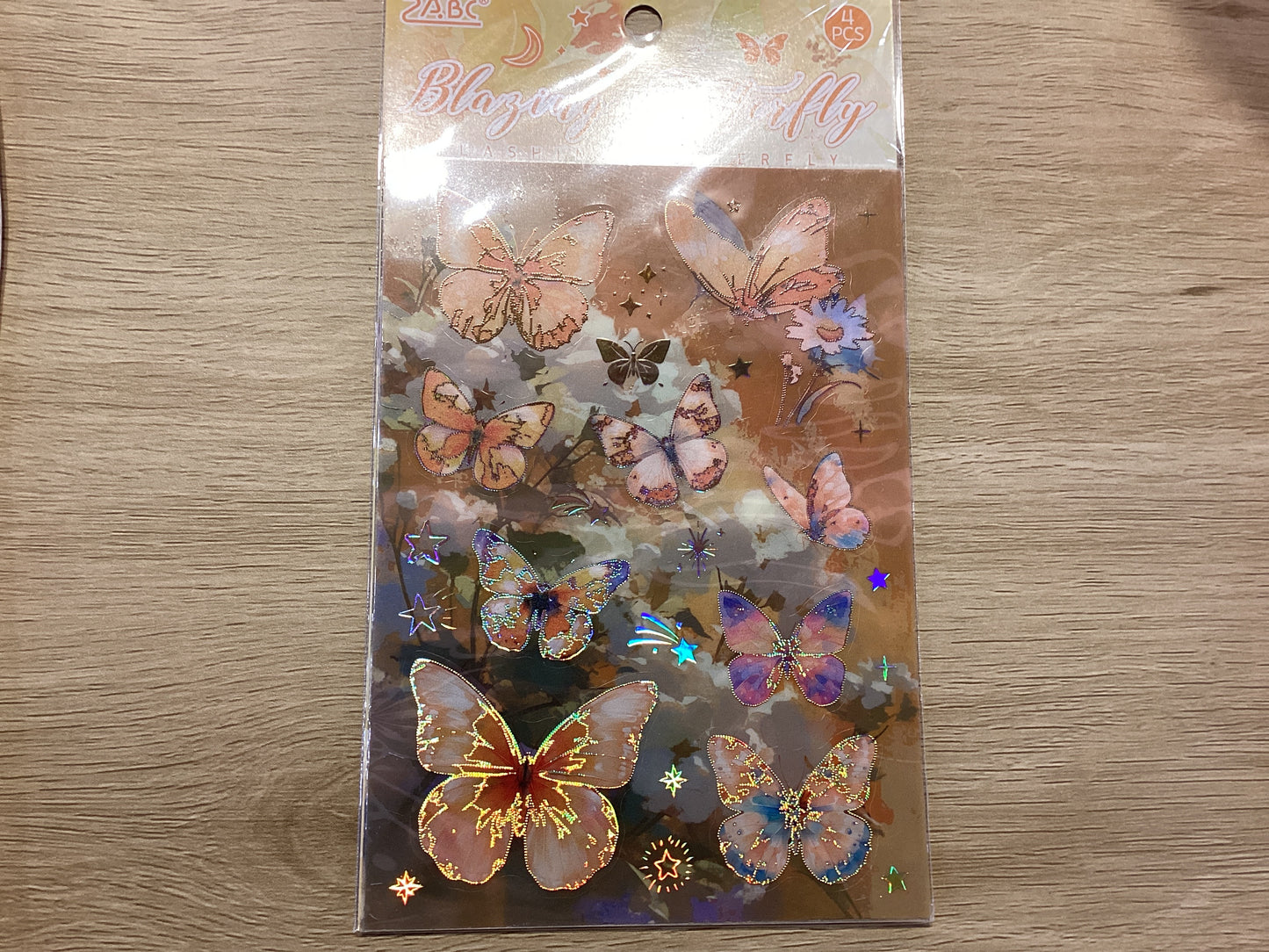 Stickers - Blazing Butterfly