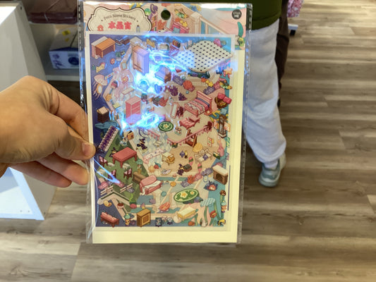 Small Sticker Scene- Deco