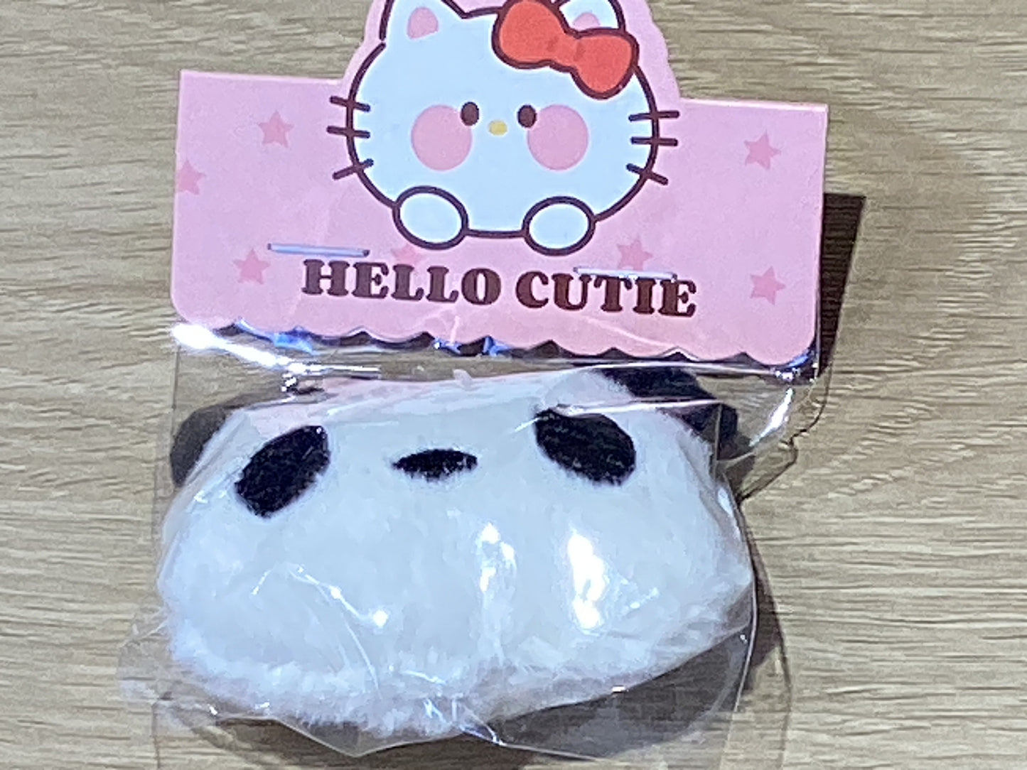 Hello Cutie/Pink Keychain