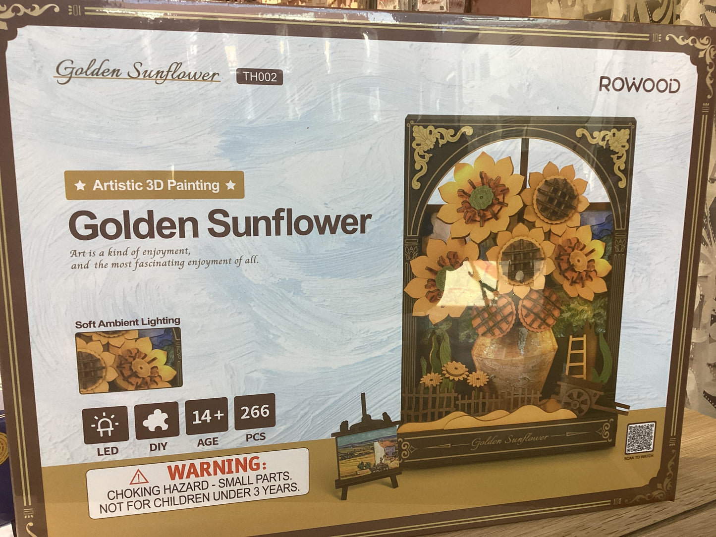 Golden sunflower ROWOOD