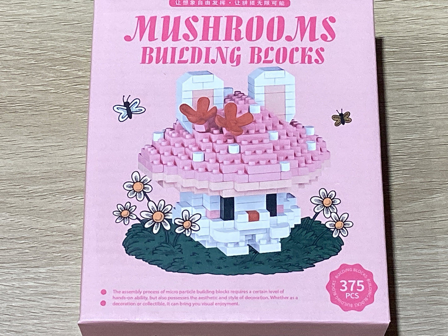 Puzzle-Mushrooms Building Blocks