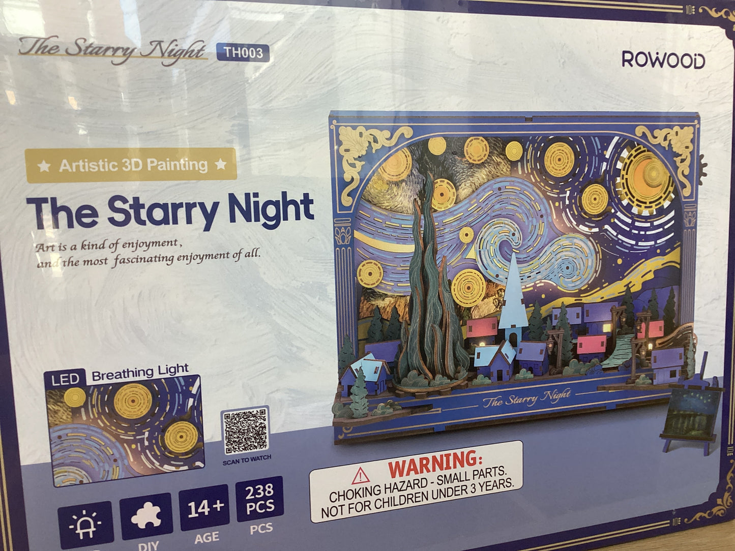 The starry night ROWOOD