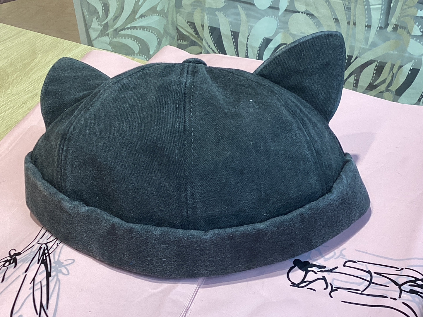 kitty beanie