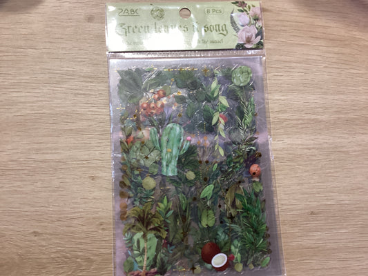 Stickers - Green Leaves It Song