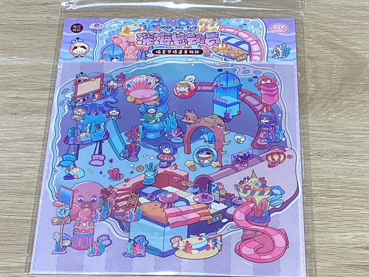 Small Sticker Scene-Deep Sea Park