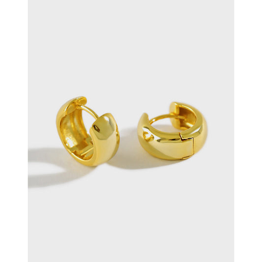 Bold Huggie Hoops