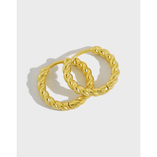 Beaded Small Hoops